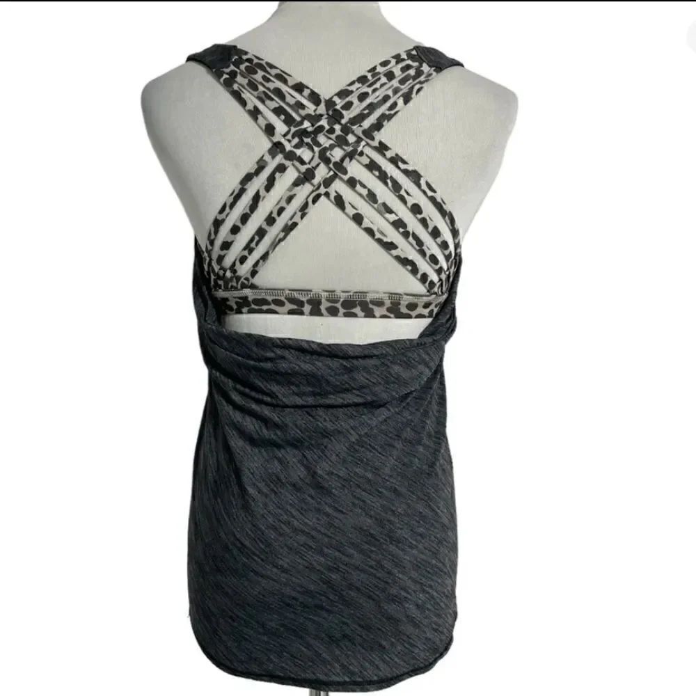 Lululemon Free to be Wild Strappy Tank Top Built In Bra